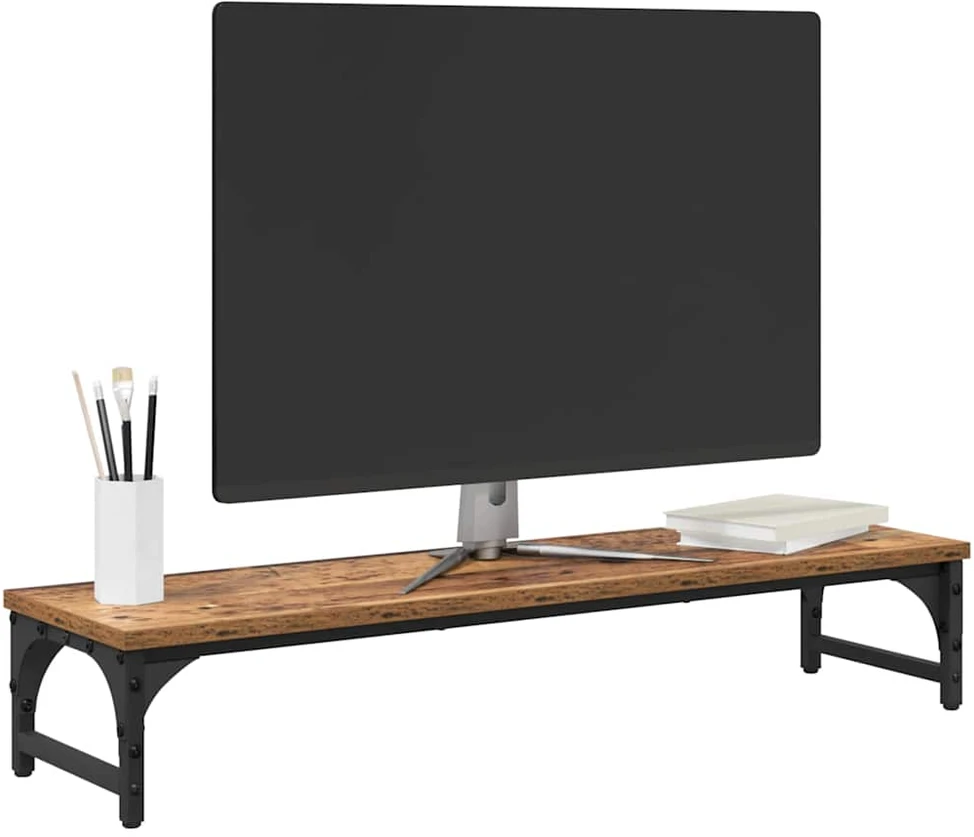 Monitoriaus laikiklis Sendintos medienos 85 x 23 x 15,5 cm