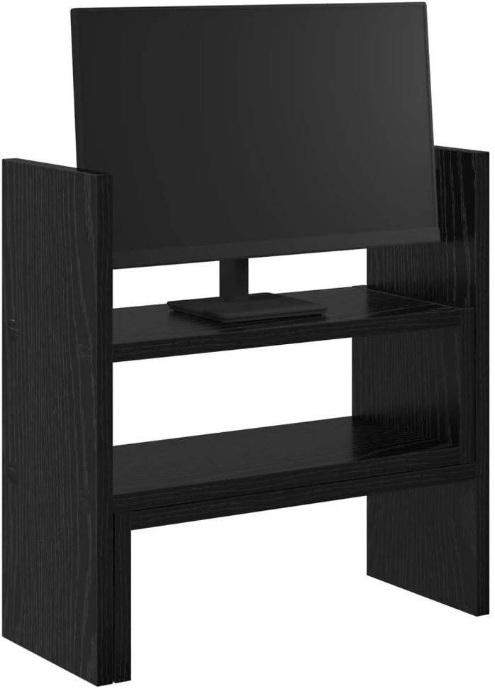 Monitoriaus stalo stovė Juodojo ąžuolo 40 x 17 x 41 cm