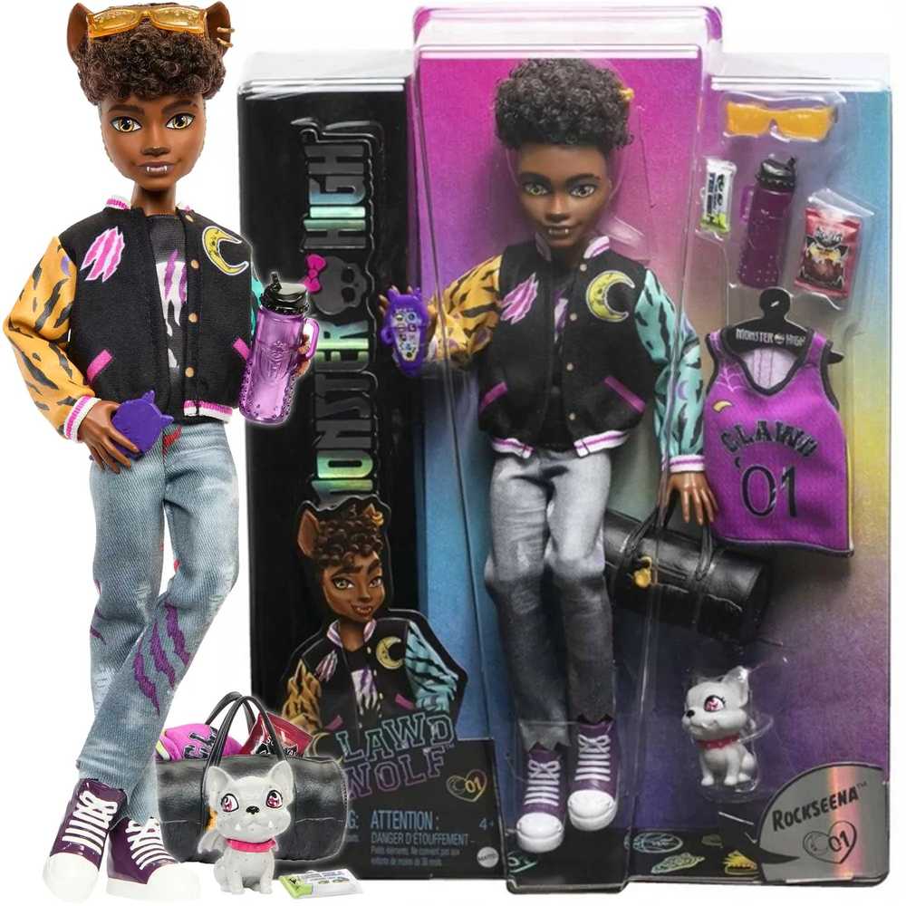 Mattel MONSTER HIGH lėlė – Klodas (HNF65)