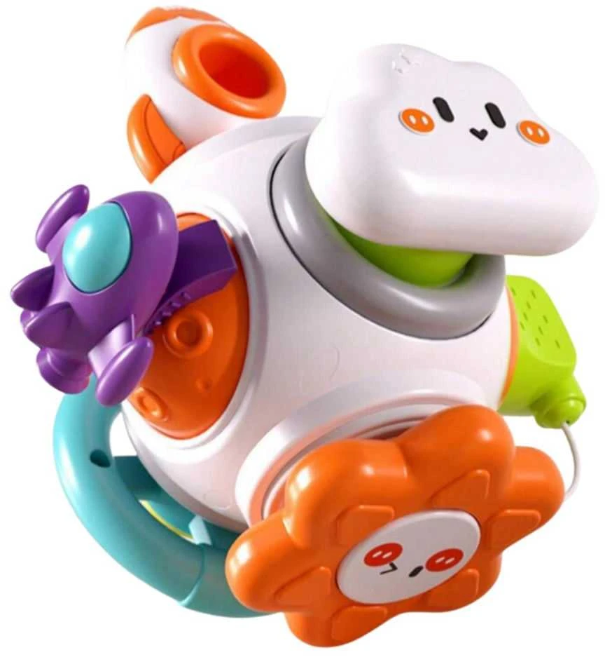 Montessori edukacinė sensorinė raketa vaikams WOOPIE BABY