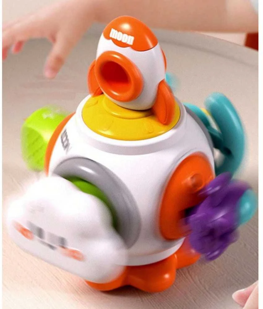 Montessori edukacinė sensorinė raketa vaikams WOOPIE BABY
