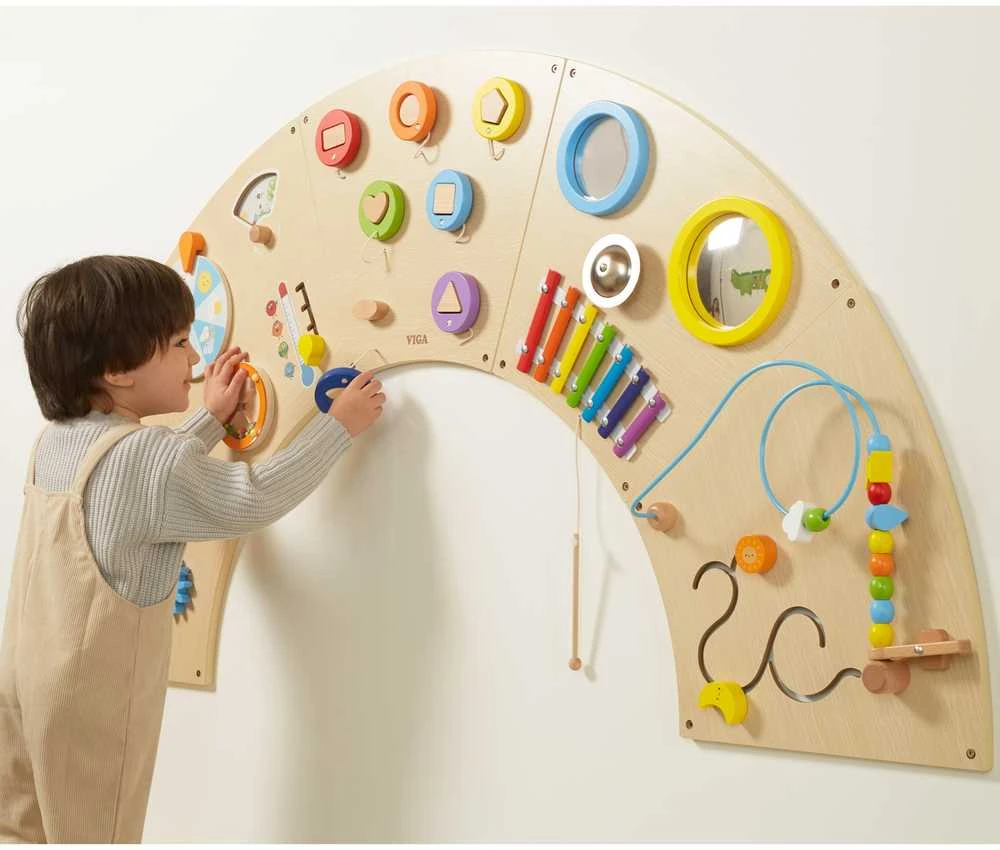 Viga Toys Montessori tipo lentelė Sensorinis lankas VIGA