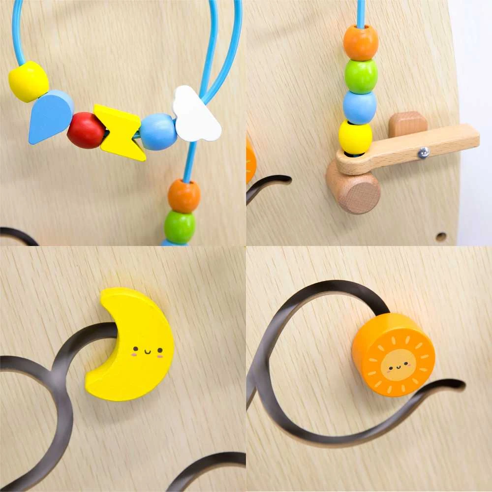 Viga Toys Montessori tipo lentelė Sensorinis lankas VIGA