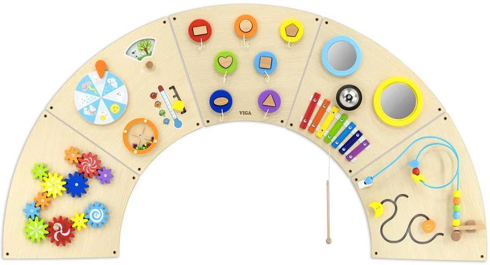 Viga Toys Montessori tipo lentelė Sensorinis lankas VIGA