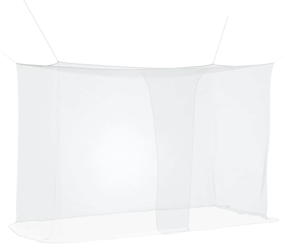 Uodų tinklas lovai 3 vnt. 156 mesh Balta 220 x 120 x 150 cm
