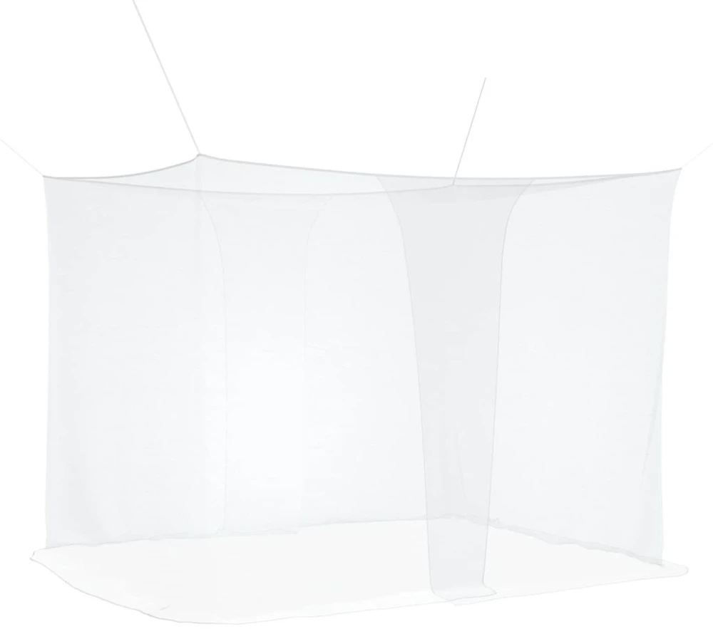 Uodų tinklas lovai 3 vnt. 156 mesh Balta 220 x 150 x 180 cm