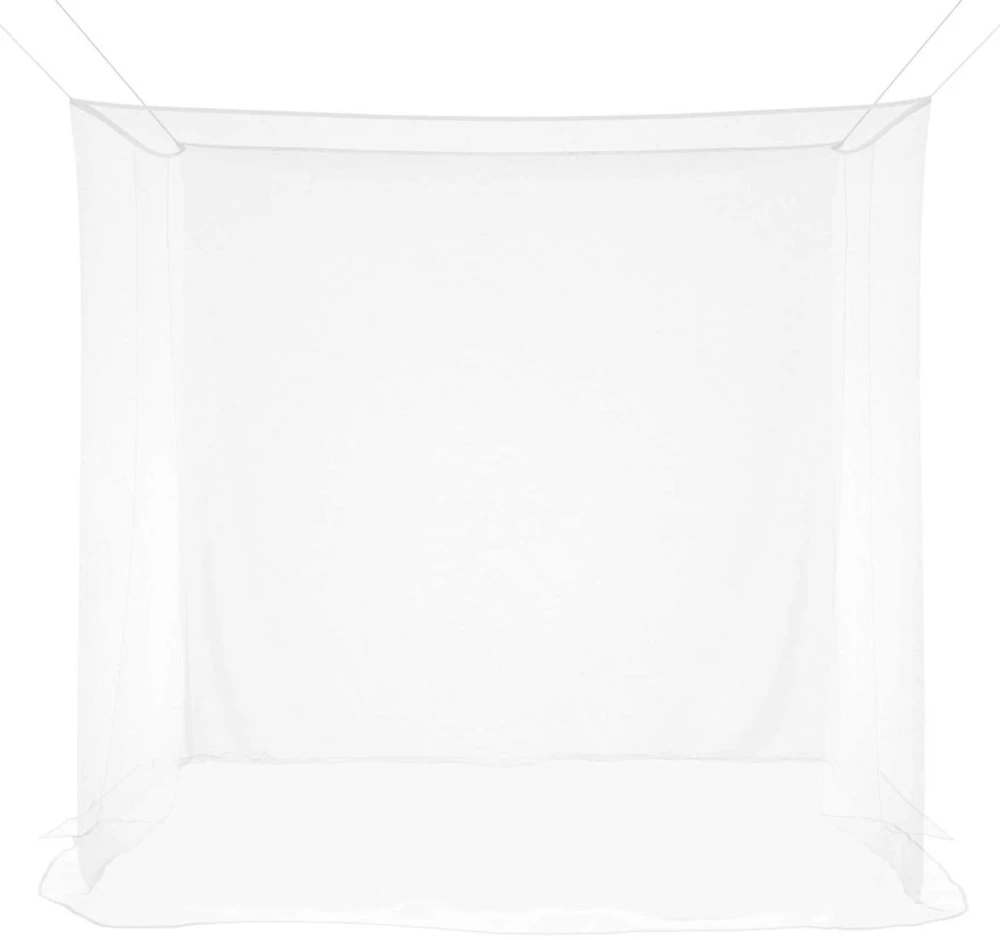 Uodų tinklas lovai 3 vnt. 156 mesh Balta 220 x 150 x 180 cm