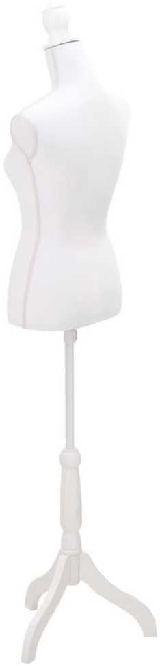 Moters biusto forma, balta