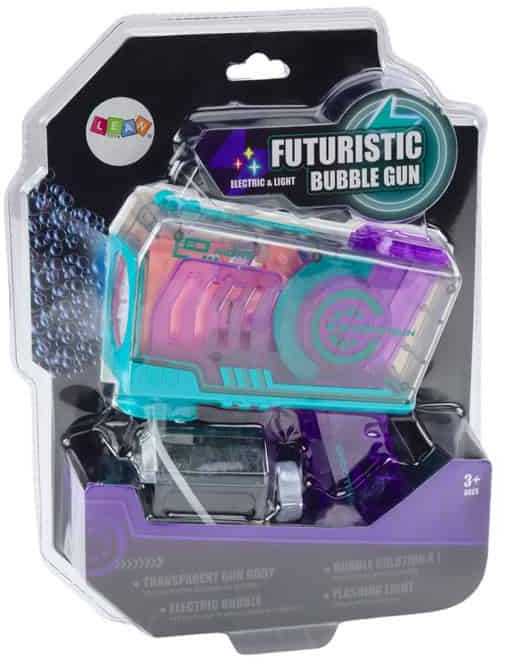 Lean Toys Purpurinis muilo burbuliukų šautuvas vaikams