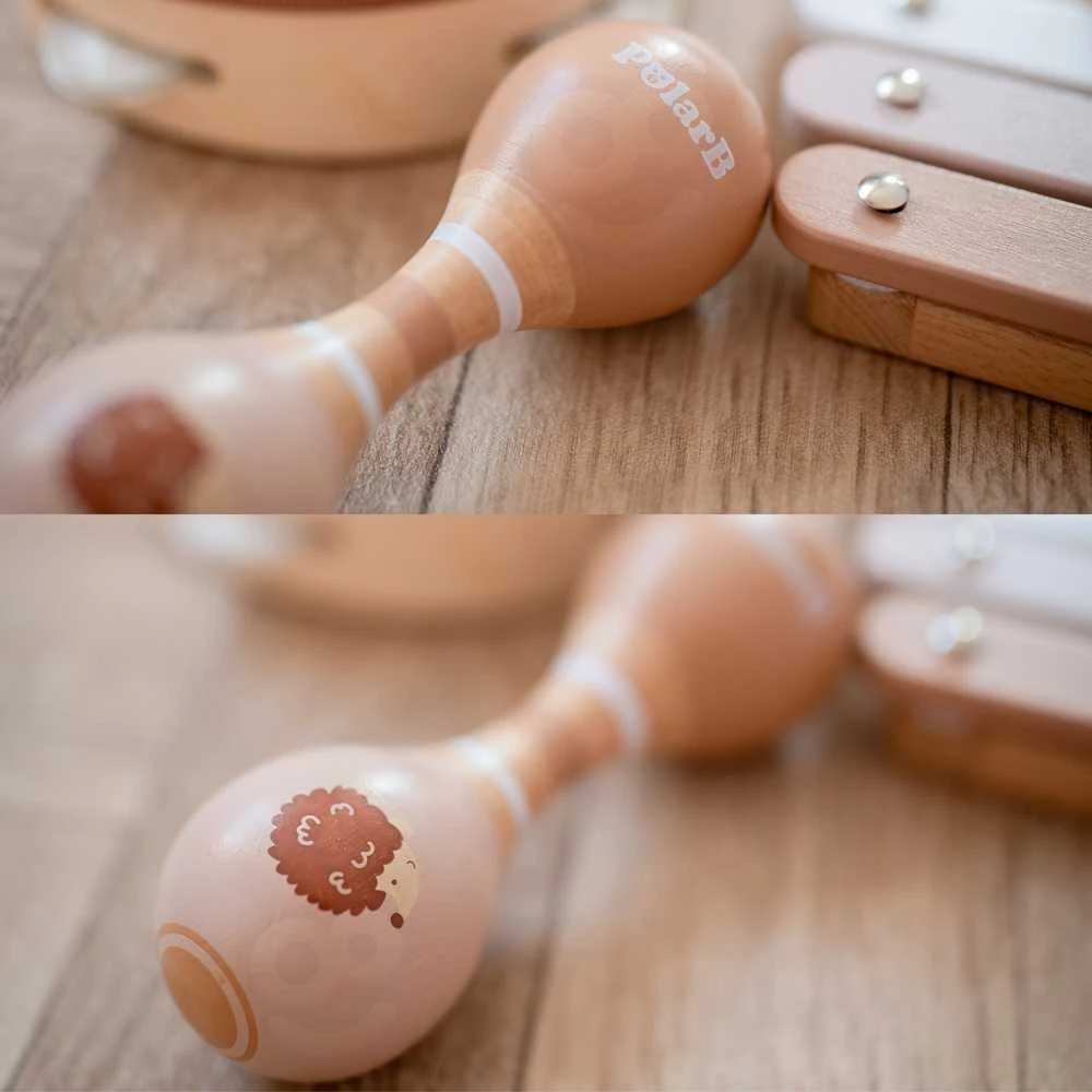 Viga Toys VIGA Muzikiniai Instrumentai Rinkinys PolarB Žalias