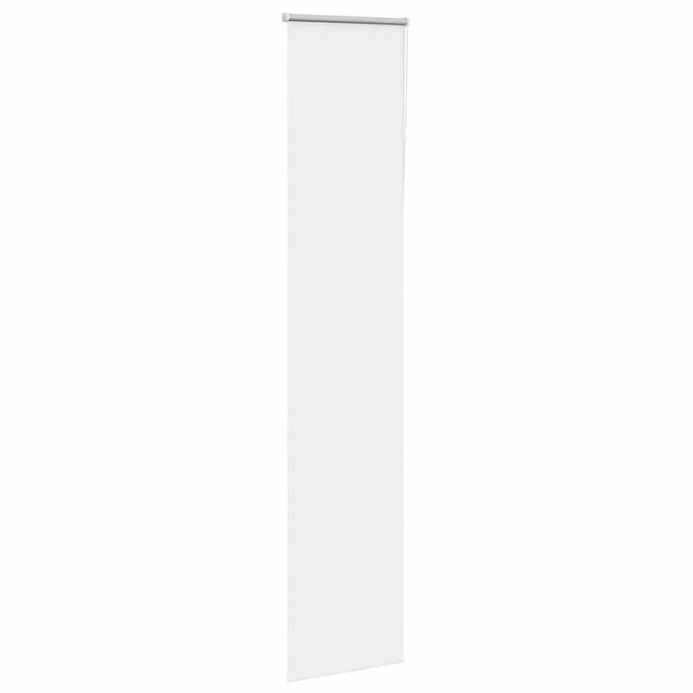 Naktinis roletas baltos spalvos 45x230 cm audinio plotis 40,7cm