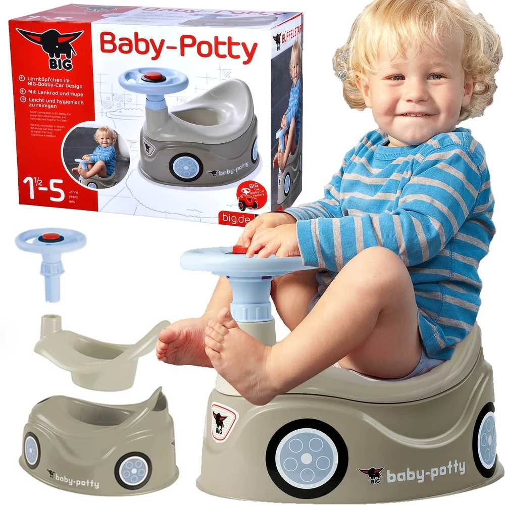 Big DIDŽIAI puodukai Automobiliai Naujas Bobby automobilis Pilkas