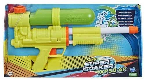 Hasbro Itin patogus vandens pistoletas vaikams, geltonas Nerf Soa XP50 ZA5185
