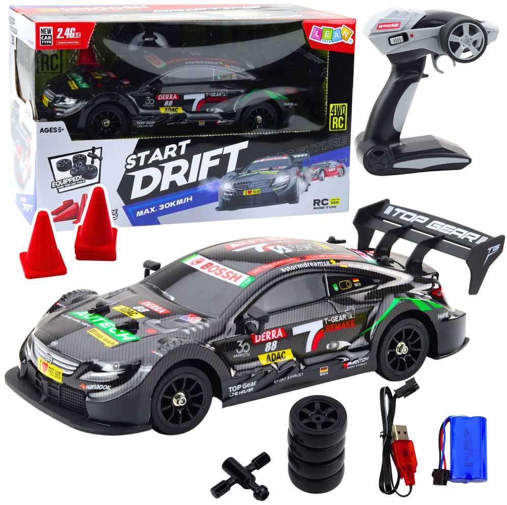 Lean Toys Nuotoliniu būdu valdoma RC automobilis