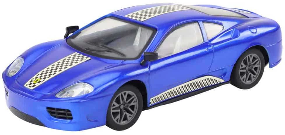 Lean Toys Mėlynas nuotolinio valdymo automobilis 1:16 su šviesomis