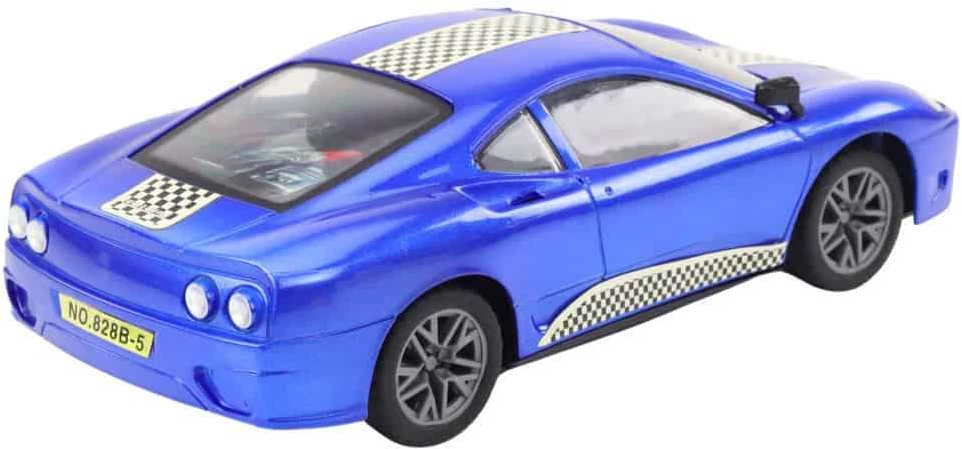 Lean Toys Mėlynas nuotolinio valdymo automobilis 1:16 su šviesomis