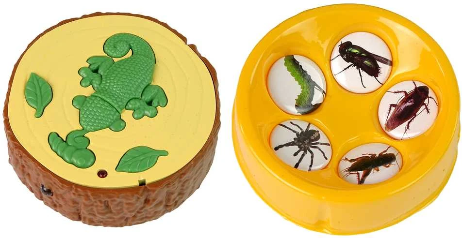 Nuotoliniu būdu valdomas chamelionas Lean Toys, 28 cm