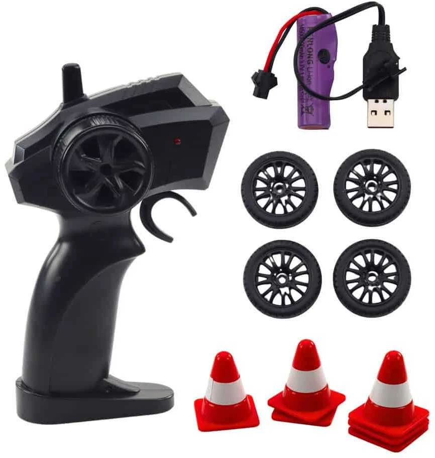 Lean Toys Nuotoliniu būdu valdomas driftinis automobilis RC 4WD