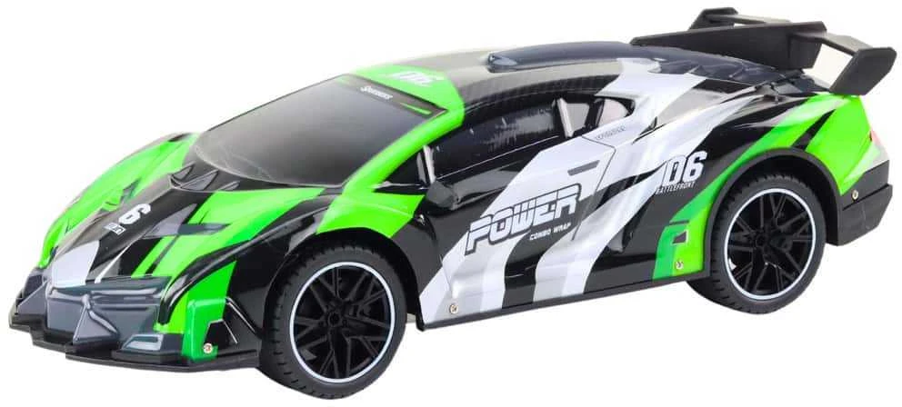 Lean Toys Nuotoliniu Būdu Valdomas Sportinis Automobilis 1:10, 25 km/h, Žalias