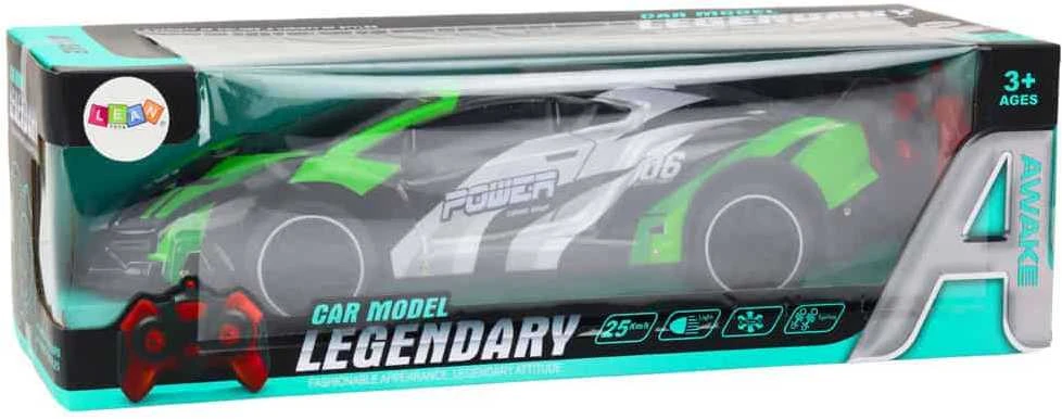 Lean Toys Nuotoliniu Būdu Valdomas Sportinis Automobilis 1:10, 25 km/h, Žalias