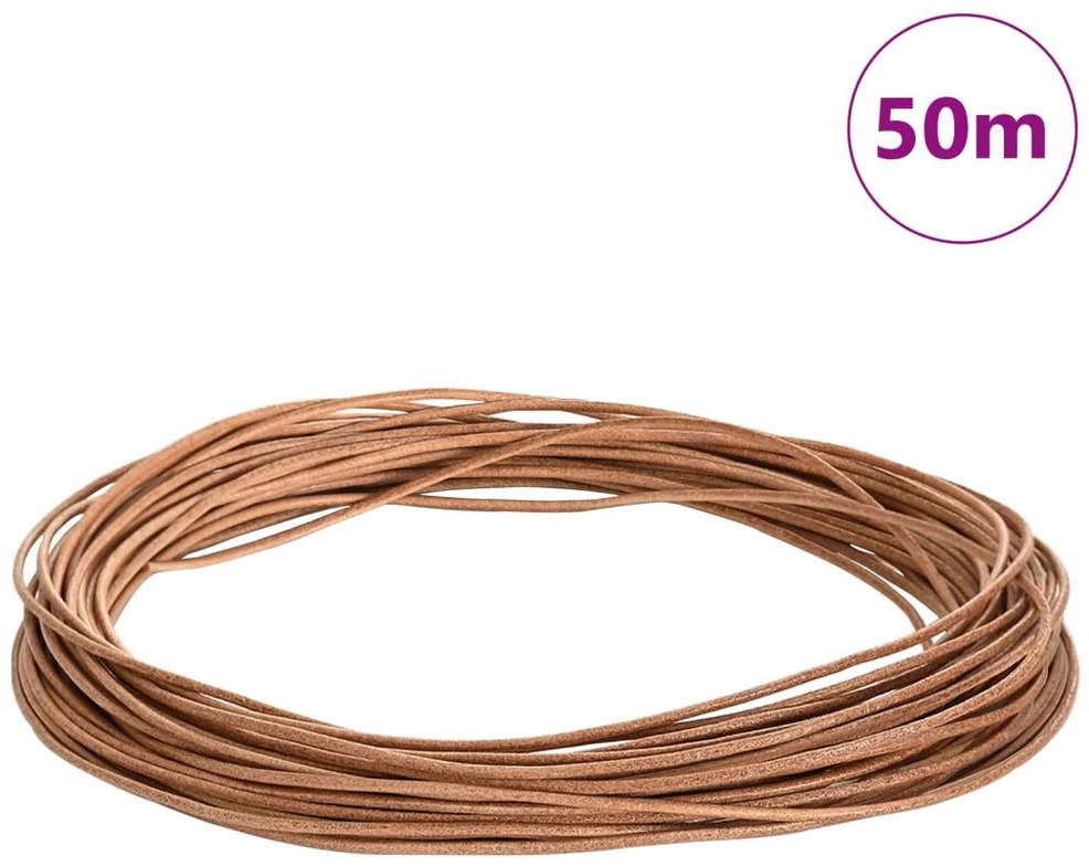 Odinė gija 1 Ruda Ø1 mm x 50 m Oda