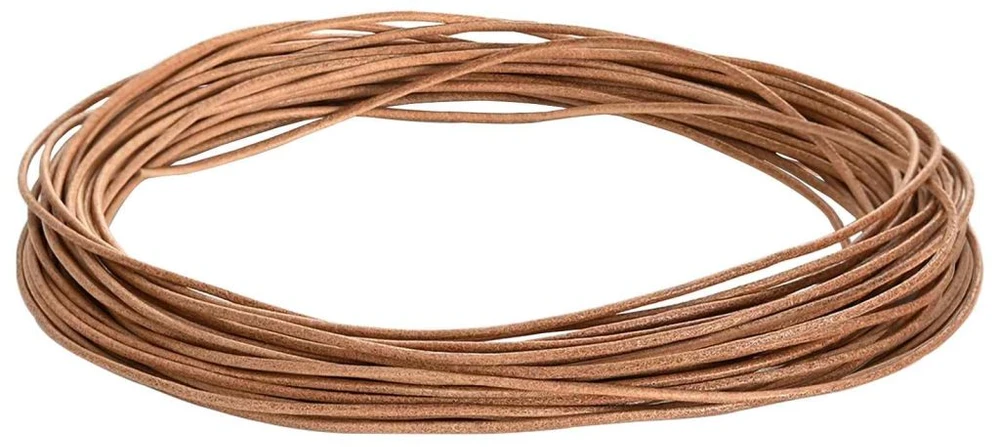 Odinė gija 1 Ruda Ø1,5 mm x 50 m Oda