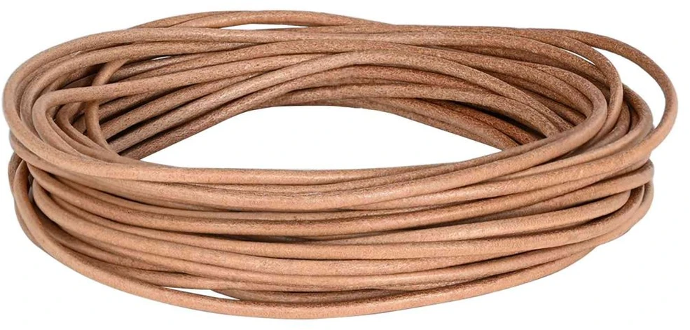 Odinė gija 1 Ruda Ø2,5 mm x 50 m Oda