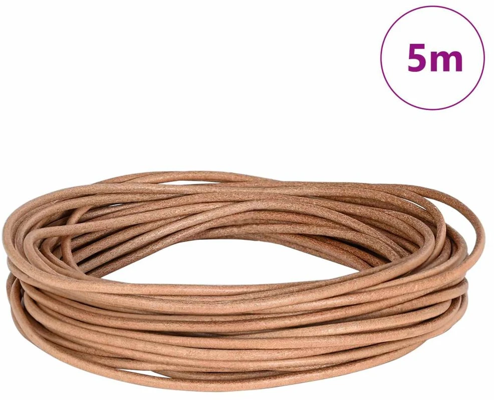 Odinė gija 1 Ruda Ø3 mm x 5 m Oda