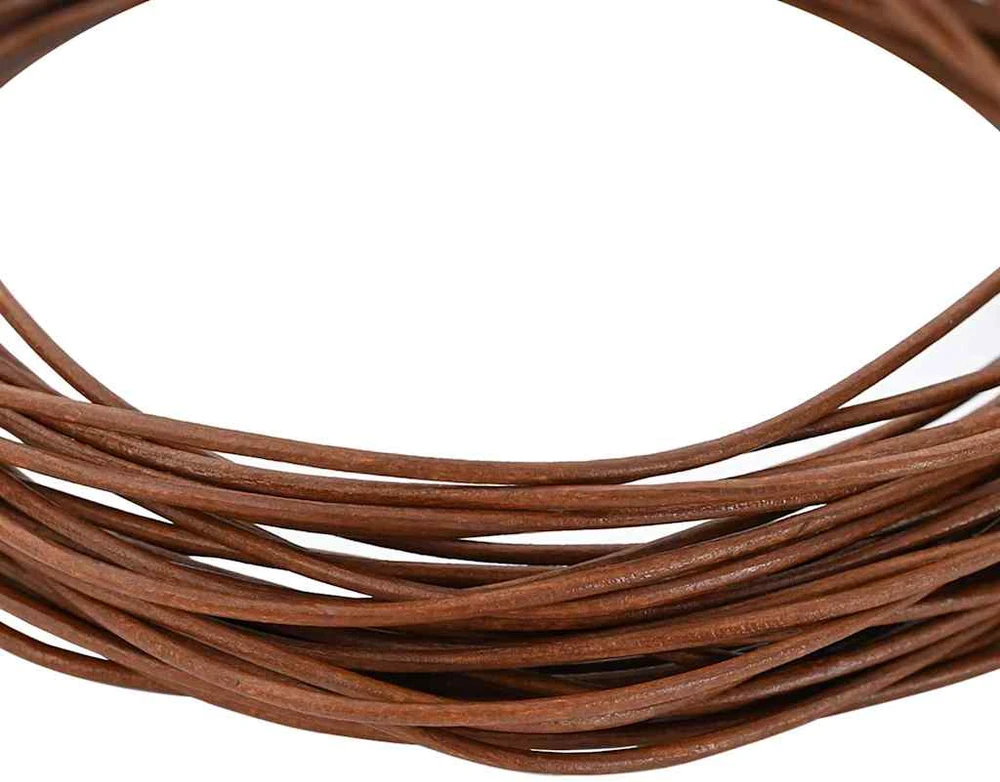 Odinė gija 1 Šviesiai rudas Ø2 mm x 50 m Oda