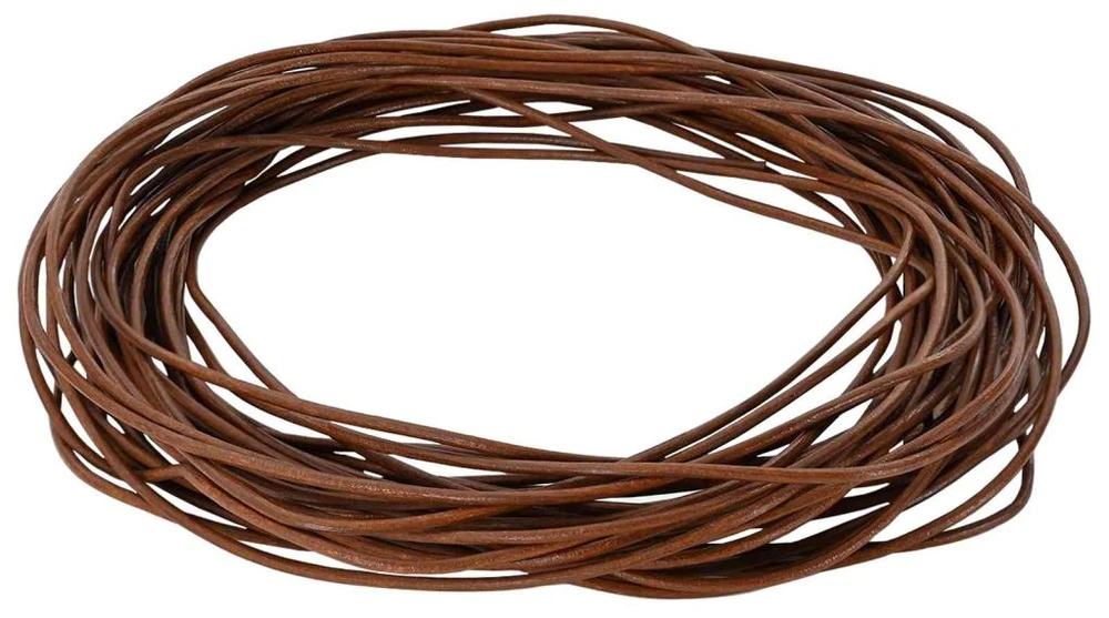 Odinė gija 1 Šviesiai rudas Ø2 mm x 50 m Oda