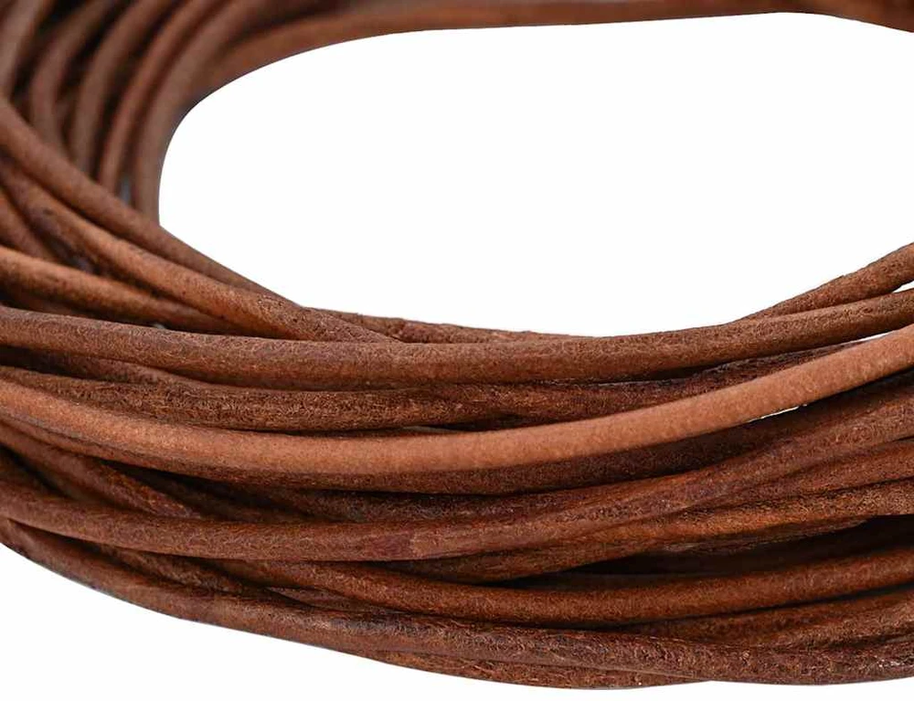 Odinė gija 1 Šviesiai rudas Ø2,5 mm x 10 m Oda