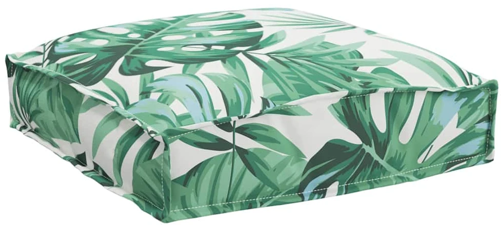 Pagalvėlė 2 pcs Lapų raštas 40 x 40 x 8 cm Oksfordo audinys