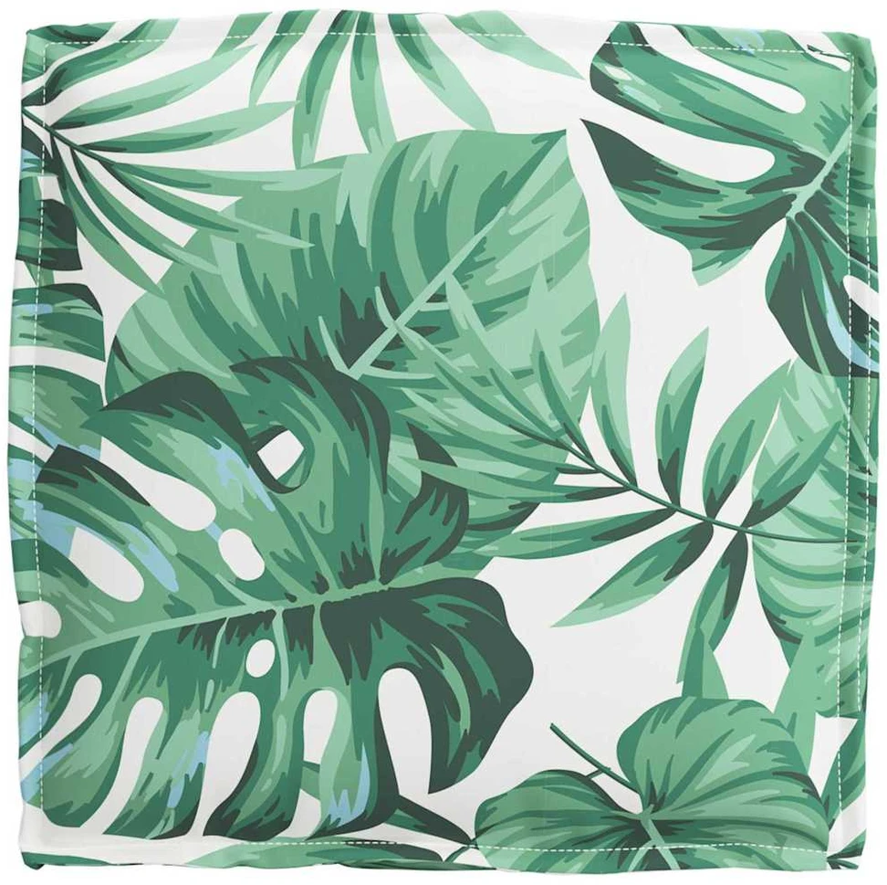 Pagalvėlė 2 pcs Lapų raštas 40 x 40 x 8 cm Oksfordo audinys