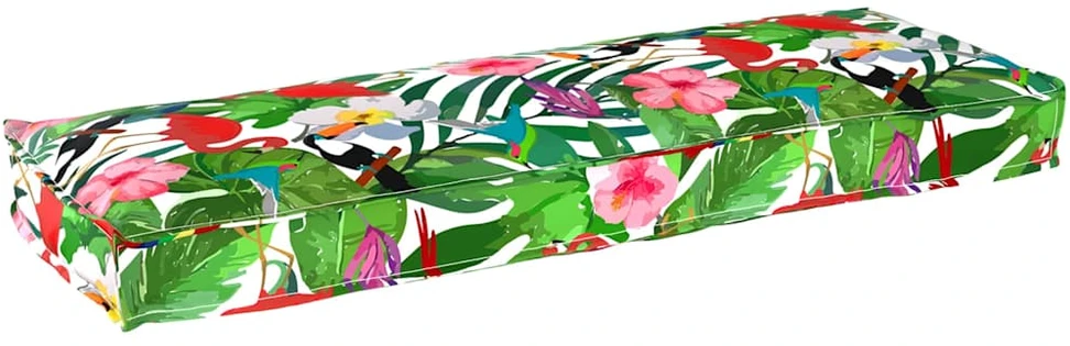 Pagalvėlė Gėlių Įvairiaspalvis 120 x 40 x 8 cm Oksfordo audinys