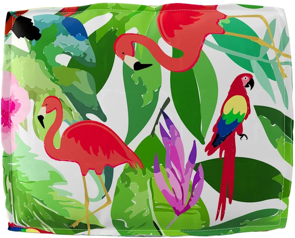 Pagalvėlė Gėlių Įvairiaspalvis 50 x 40 x 12 cm Oksfordo audinys