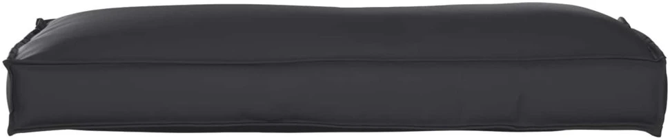 Pagalvėlė Oksfordo audinys Juoda 120 x 40 x 12 cm