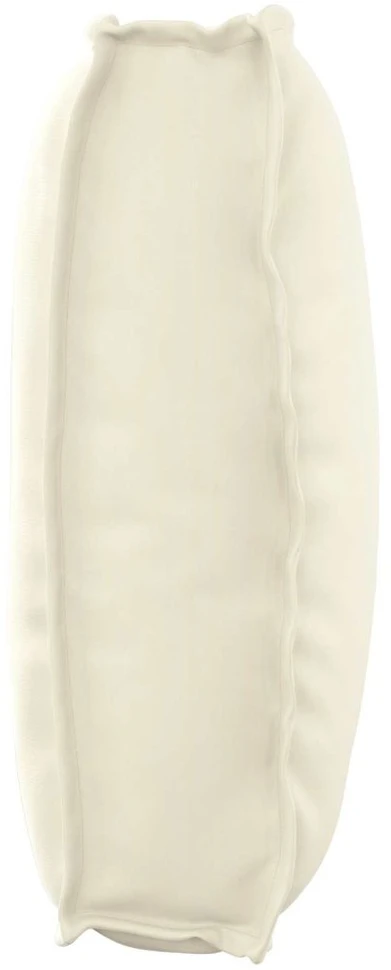 Pagalvėlė Oksfordo audinys Kreminė 120 x 50 x 12 cm
