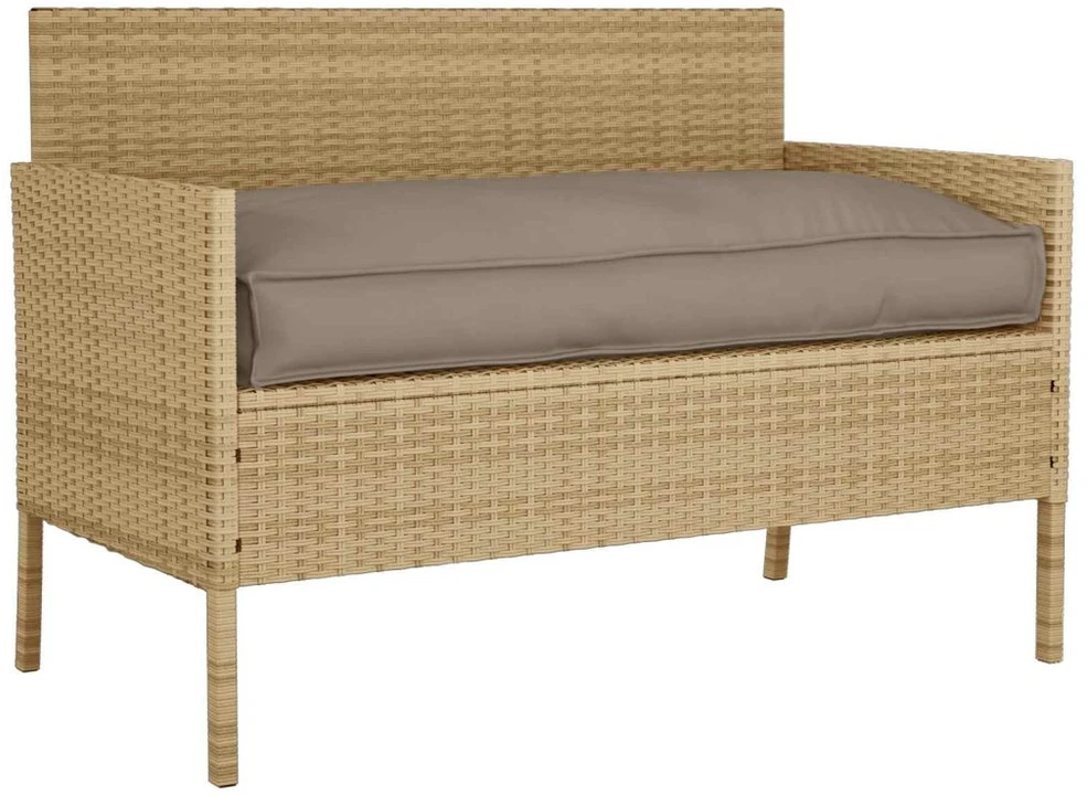 Pagalvėlė Oksfordo audinys Tortora 120 x 60 x 12 cm