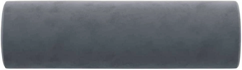 Pagalvėlės, 2vnt., tamsiai pilkos spalvos, 15x50cm, aksomas