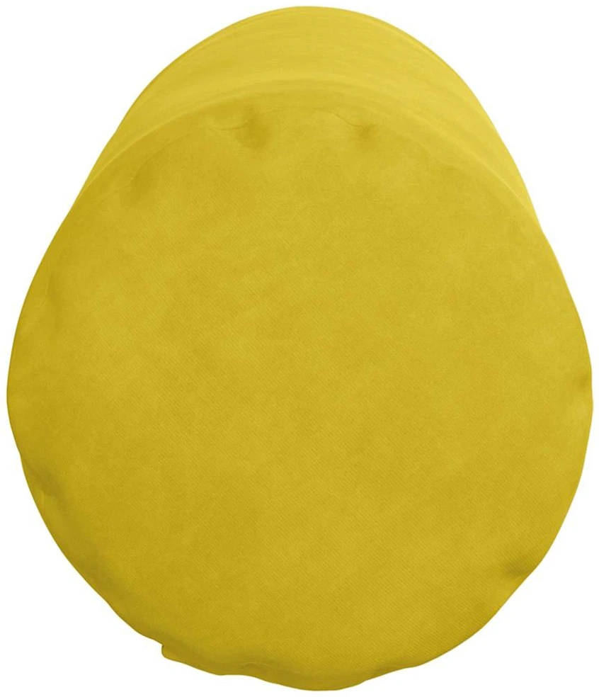 Pagalvės 2 pcs Geltona Ø 25 x 70 cm Kordūrinis audinys