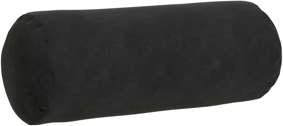 Pagalvės 2 pcs Juoda Ø 15 x 40 cm Kordūrinis audinys