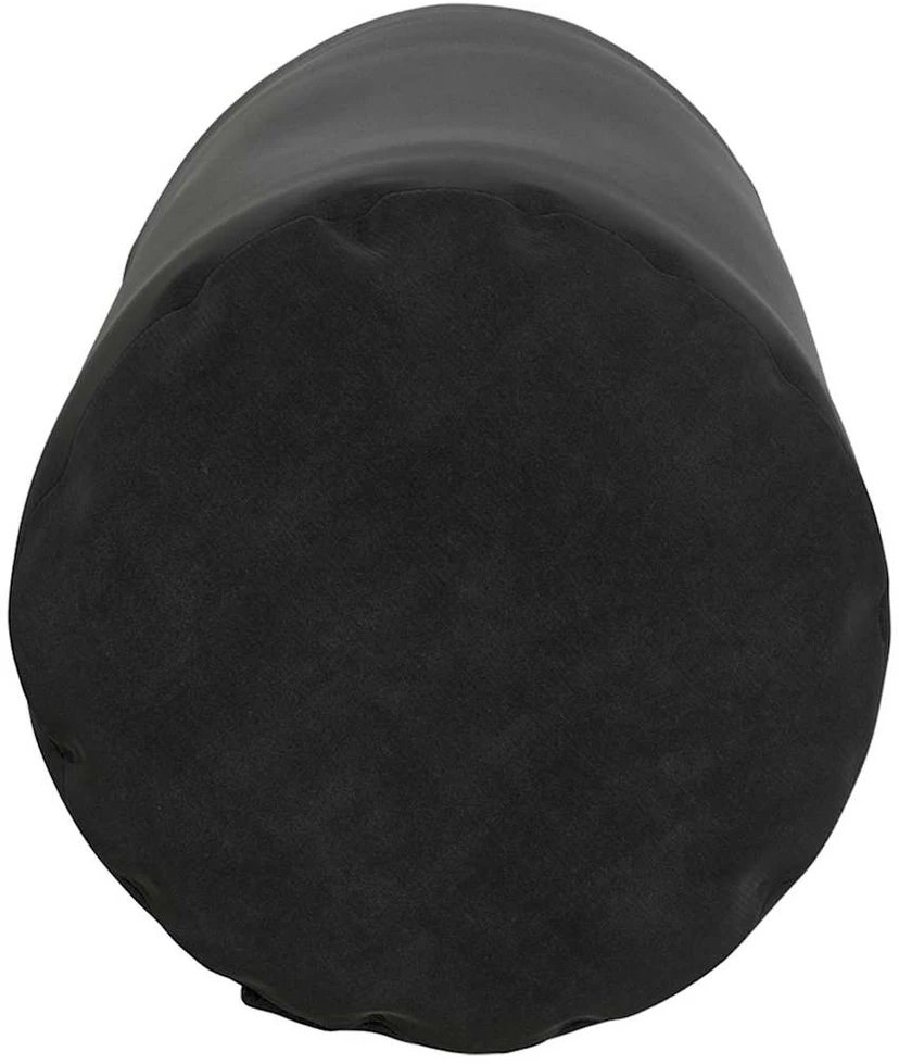 Pagalvės 2 pcs Juoda Ø 15 x 40 cm Kordūrinis audinys