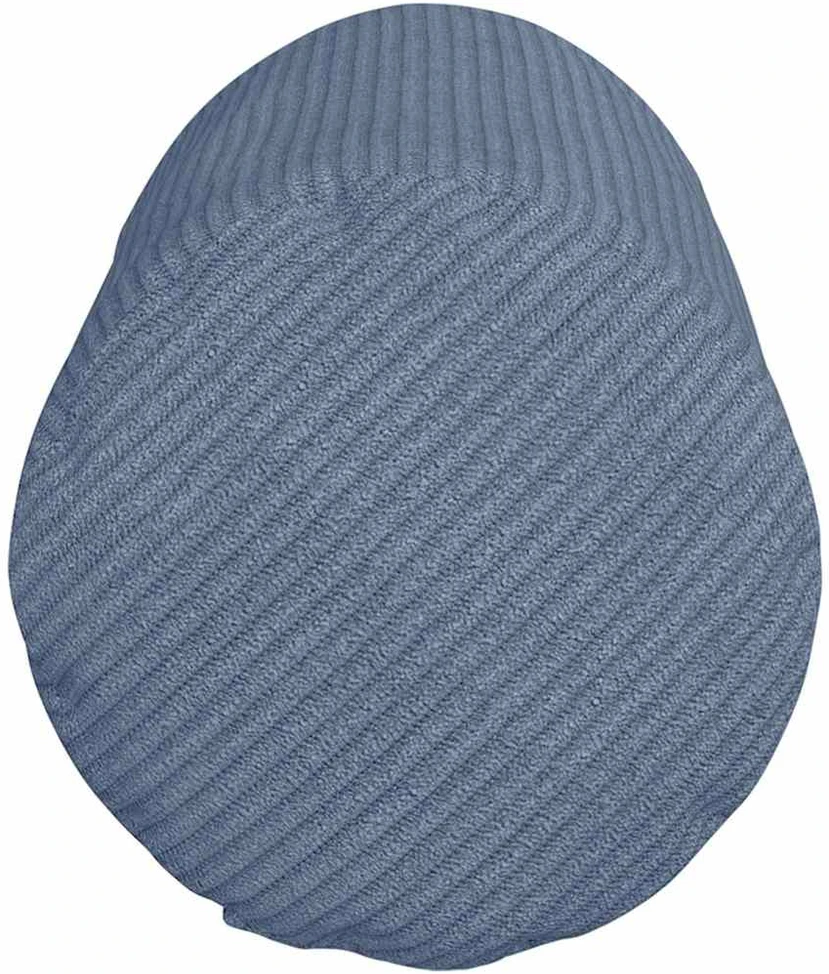 Pagalvės 2 pcs Mėlyna Ø 15 x 40 cm Kordūrinis audinys