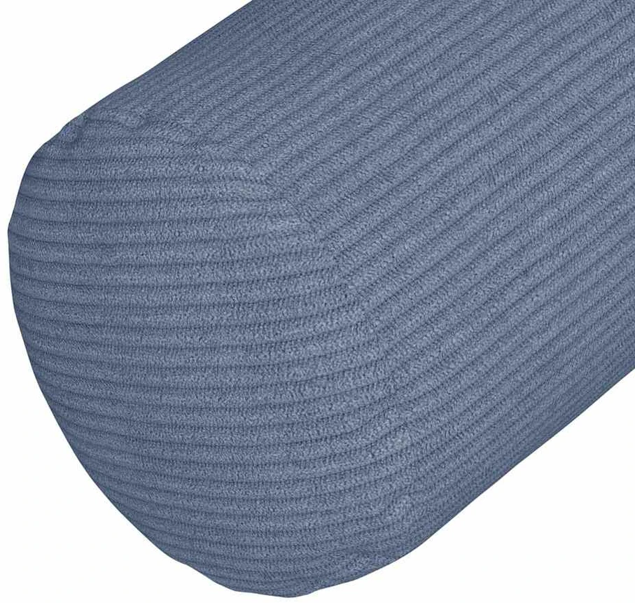 Pagalvės 2 pcs Mėlyna Ø 15 x 40 cm Kordūrinis audinys