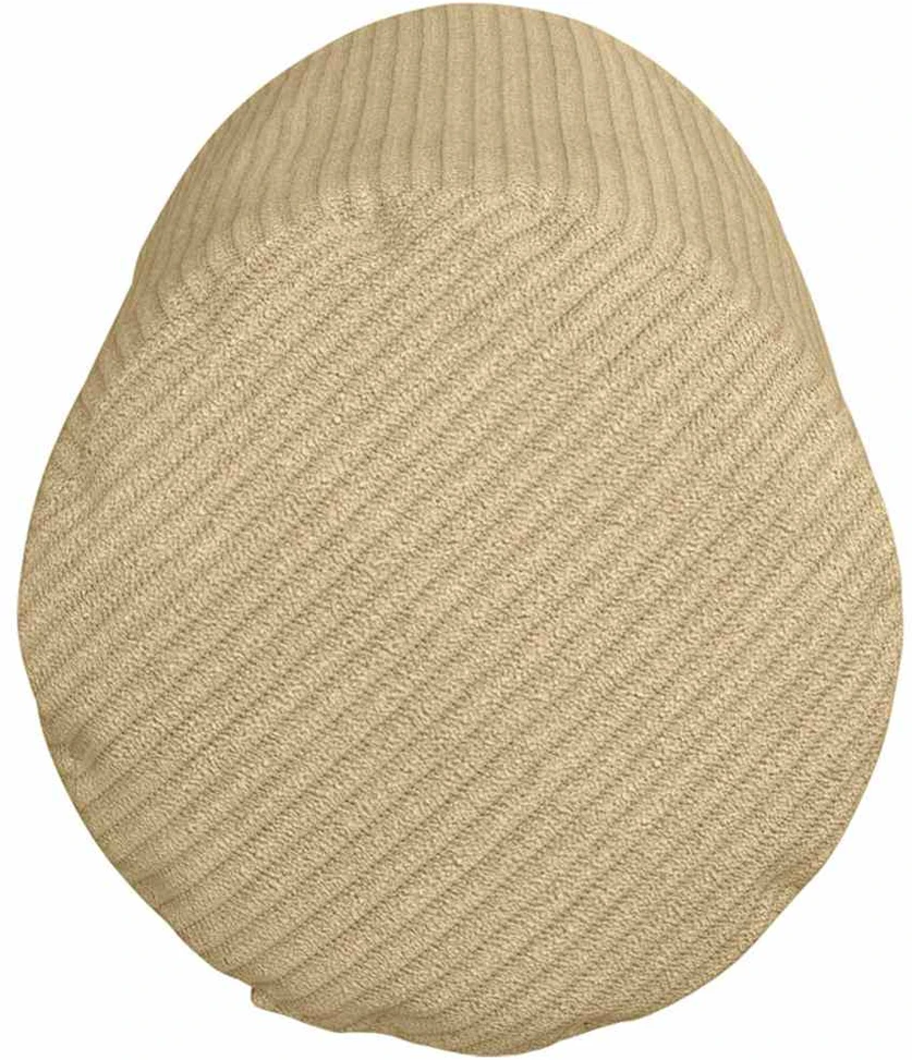 Pagalvės 2 pcs Pilkai žalia Ø 15 x 40 cm Kordūrinis audinys
