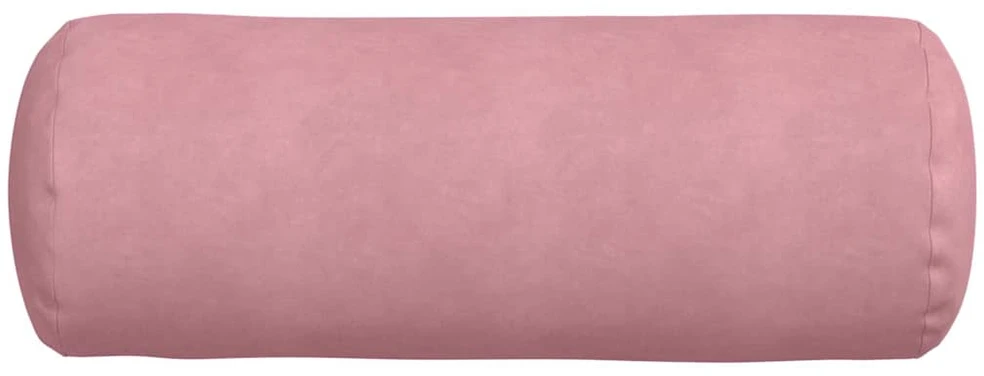Pagalvės 2 pcs Rožinė Ø 25 x 70 cm Kordūrinis audinys