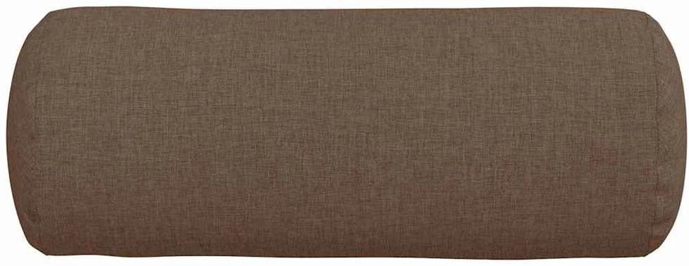 Pagalvės 2 vnt. audinys Ruda Ø 15 x 40 cm