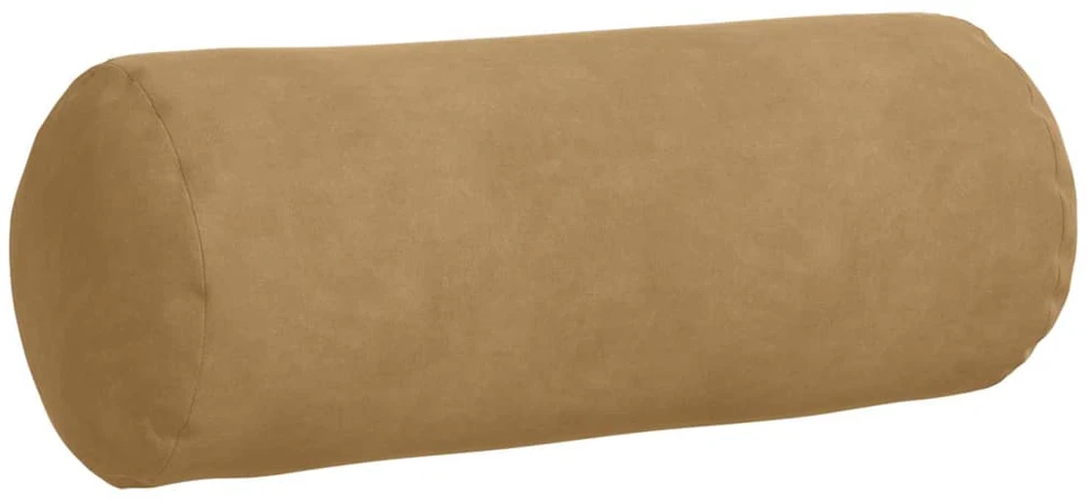 Pagalvės 2 pcs Ruda Ø 15 x 40 cm Kordūrinis audinys