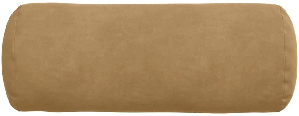 Pagalvės 2 pcs Ruda Ø 15 x 40 cm Kordūrinis audinys