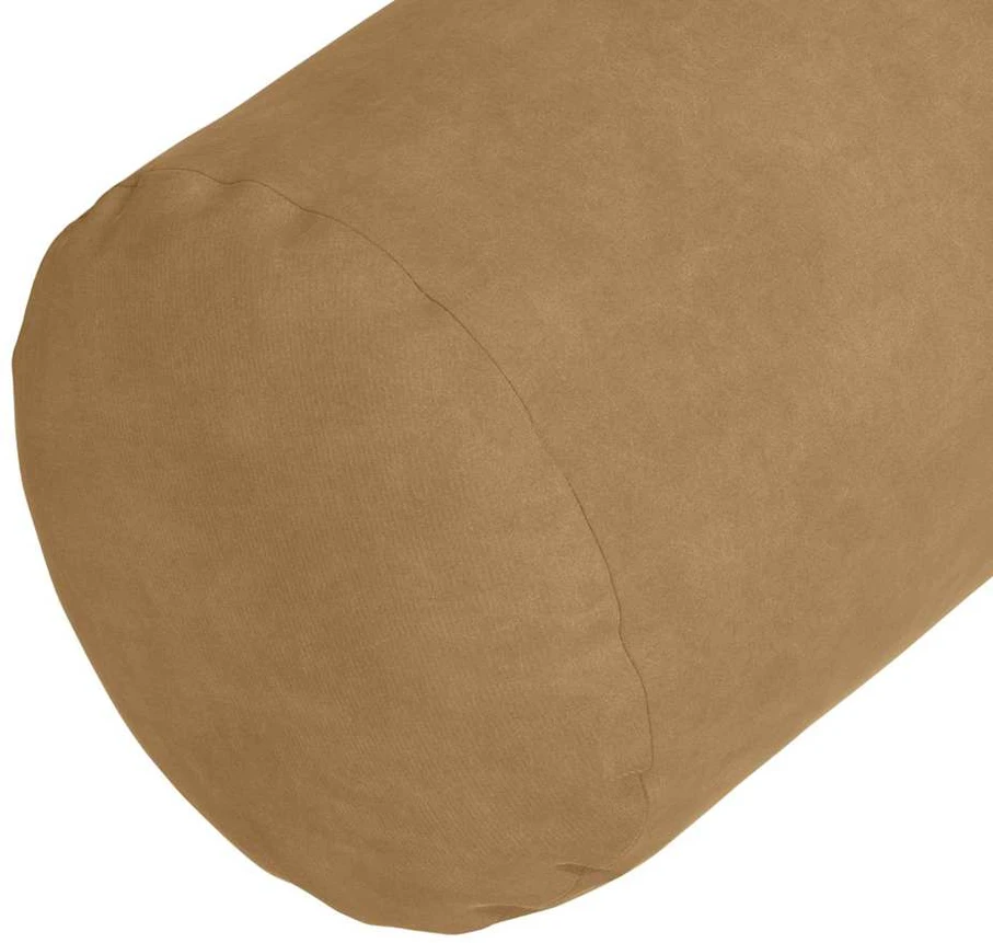 Pagalvės 2 pcs Ruda Ø 25 x 70 cm Kordūrinis audinys